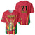 Custom Guyana Victory Run 2025 Baseball Jersey Caribbean Cricket Supporter Amazon Warriors - Wonder Print Shop