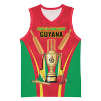 Custom Guyana Victory Run 2025 Basketball Jersey Caribbean Cricket Supporter Amazon Warriors - Wonder Print Shop