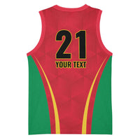 Custom Guyana Victory Run 2025 Basketball Jersey Caribbean Cricket Supporter Amazon Warriors - Wonder Print Shop