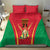 Custom Guyana Victory Run 2025 Bedding Set Caribbean Cricket Supporter Amazon Warriors - Wonder Print Shop