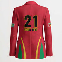 Custom Guyana Victory Run 2025 Blazer Caribbean Cricket Supporter Amazon Warriors - Wonder Print Shop