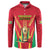 Custom Guyana Victory Run 2025 Button Sweatshirt Caribbean Cricket Supporter Amazon Warriors - Wonder Print Shop