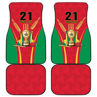Custom Guyana Victory Run 2025 Car Mats Caribbean Cricket Supporter Amazon Warriors - Wonder Print Shop