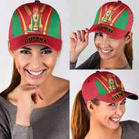 Custom Guyana Victory Run 2025 Classic Cap Caribbean Cricket Supporter Amazon Warriors - Wonder Print Shop