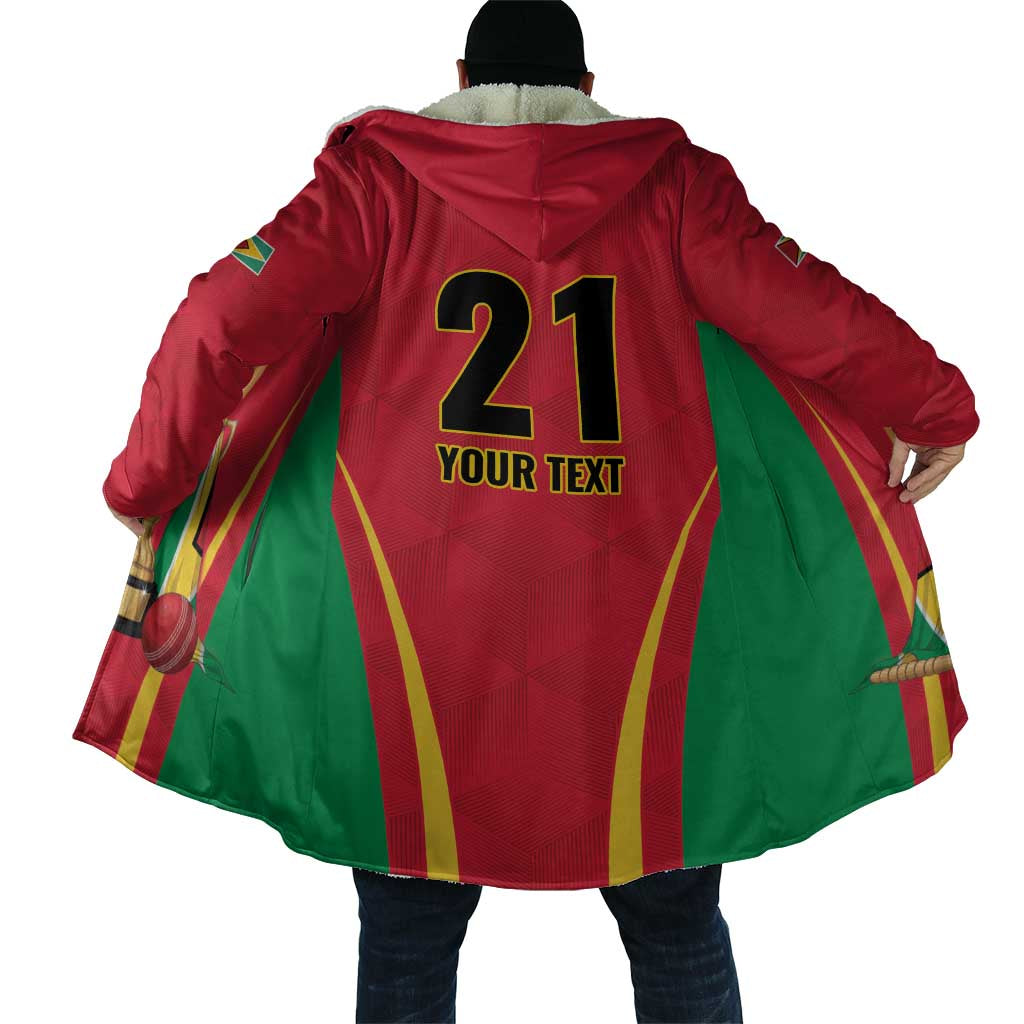Custom Guyana Victory Run 2025 Cloak Caribbean Cricket Supporter Amazon Warriors - Wonder Print Shop