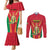 Custom Guyana Victory Run 2025 Couples Matching Mermaid Dress and Long Sleeve Button Shirt Caribbean Cricket Supporter Amazon Warriors - Wonder Print Shop