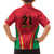 Custom Guyana Victory Run 2025 Family Matching Long Sleeve Bodycon Dress and Hawaiian Shirt Caribbean Cricket Supporter Amazon Warriors - Wonder Print Shop