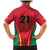 Custom Guyana Victory Run 2025 Family Matching Mermaid Dress and Hawaiian Shirt Caribbean Cricket Supporter Amazon Warriors - Wonder Print Shop