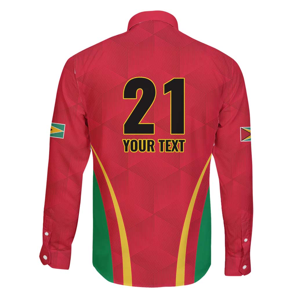 Custom Guyana Victory Run 2025 Family Matching Mermaid Dress and Hawaiian Shirt Caribbean Cricket Supporter Amazon Warriors - Wonder Print Shop