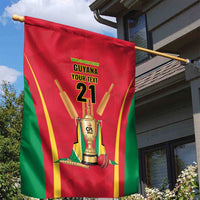 Custom Guyana Victory Run 2025 Garden Flag Caribbean Cricket Supporter Amazon Warriors - Wonder Print Shop