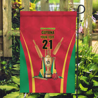 Custom Guyana Victory Run 2025 Garden Flag Caribbean Cricket Supporter Amazon Warriors - Wonder Print Shop