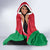 Custom Guyana Victory Run 2025 Hooded Blanket Caribbean Cricket Supporter Amazon Warriors - Wonder Print Shop