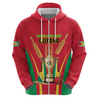 Custom Guyana Victory Run 2025 Hoodie Caribbean Cricket Supporter Amazon Warriors - Wonder Print Shop