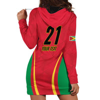 Custom Guyana Victory Run 2025 Hoodie Dress Caribbean Cricket Supporter Amazon Warriors - Wonder Print Shop