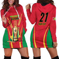 Custom Guyana Victory Run 2025 Hoodie Dress Caribbean Cricket Supporter Amazon Warriors - Wonder Print Shop