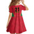 Custom Guyana Victory Run 2025 Kid Short Sleeve Dress Caribbean Cricket Supporter Amazon Warriors - Wonder Print Shop