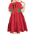 Custom Guyana Victory Run 2025 Kid Short Sleeve Dress Caribbean Cricket Supporter Amazon Warriors - Wonder Print Shop