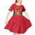 Custom Guyana Victory Run 2025 Kid Short Sleeve Dress Caribbean Cricket Supporter Amazon Warriors - Wonder Print Shop