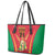 Custom Guyana Victory Run 2025 Leather Tote Bag Caribbean Cricket Supporter Amazon Warriors - Wonder Print Shop