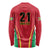 Custom Guyana Victory Run 2025 Long Sleeve Shirt Caribbean Cricket Supporter Amazon Warriors - Wonder Print Shop