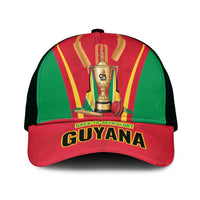 Guyana Victory Run 2025 Mesh Trucker Cap Caribbean Cricket Supporter Amazon Warriors - Wonder Print Shop