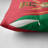 Custom Guyana Victory Run 2025 Pillow Cover Caribbean Cricket Supporter Amazon Warriors - Wonder Print Shop