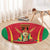 Custom Guyana Victory Run 2025 Round Carpet Caribbean Cricket Supporter Amazon Warriors - Wonder Print Shop