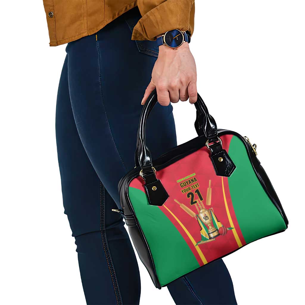 Custom Guyana Victory Run 2025 Shoulder Handbag Caribbean Cricket Supporter Amazon Warriors - Wonder Print Shop