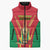 Custom Guyana Victory Run 2025 Sleeveless Puffer Jacket Caribbean Cricket Supporter Amazon Warriors - Wonder Print Shop