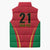 Custom Guyana Victory Run 2025 Sleeveless Puffer Jacket Caribbean Cricket Supporter Amazon Warriors - Wonder Print Shop