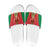 Custom Guyana Victory Run 2025 Slide Sandals Caribbean Cricket Supporter Amazon Warriors - Wonder Print Shop