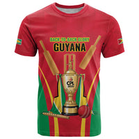 Custom Guyana Victory Run 2025 T Shirt Caribbean Cricket Supporter Amazon Warriors - Wonder Print Shop