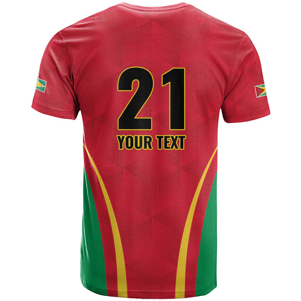 Custom Guyana Victory Run 2025 T Shirt Caribbean Cricket Supporter Amazon Warriors - Wonder Print Shop