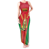 Custom Guyana Victory Run 2025 Tank Maxi Dress Caribbean Cricket Supporter Amazon Warriors - Wonder Print Shop