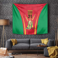 Custom Guyana Victory Run 2025 Tapestry Caribbean Cricket Supporter Amazon Warriors - Wonder Print Shop