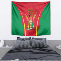 Custom Guyana Victory Run 2025 Tapestry Caribbean Cricket Supporter Amazon Warriors - Wonder Print Shop