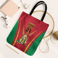 Custom Guyana Victory Run 2025 Tote Bag Caribbean Cricket Supporter Amazon Warriors - Wonder Print Shop
