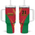 Custom Guyana Victory Run 2025 Tumbler With Handle Caribbean Cricket Supporter Amazon Warriors - Wonder Print Shop
