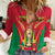 Custom Guyana Victory Run 2025 Women Casual Shirt Caribbean Cricket Supporter Amazon Warriors - Wonder Print Shop