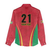 Custom Guyana Victory Run 2025 Women Casual Shirt Caribbean Cricket Supporter Amazon Warriors - Wonder Print Shop