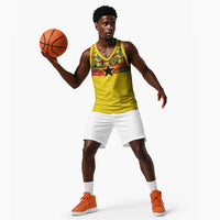 World Football 2026 Ghana Custom Basketball Jersey Black Stars African Kente Pattern - Wonder Print Shop