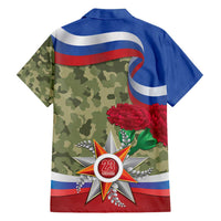 Russia Defender of The Fatherland Day Family Matching Puletasi and Hawaiian Shirt
