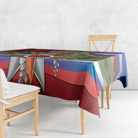 Russia Defender of The Fatherland Day Tablecloth