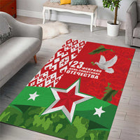 Belarus Defender of The Fatherland Day Area Rug