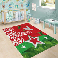 Belarus Defender of The Fatherland Day Area Rug