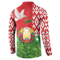 Belarus Defender of The Fatherland Day Button Sweatshirt