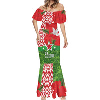 Belarus Defender of The Fatherland Day Mermaid Dress