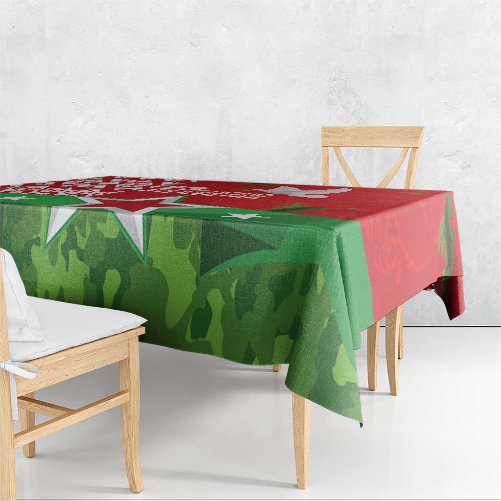 Belarus Defender of The Fatherland Day Tablecloth