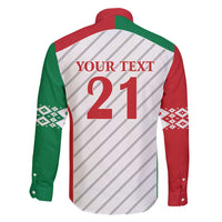 Belarus Football Custom Family Matching Short Sleeve Bodycon Dress and Hawaiian Shirt Rushnyk Pattern