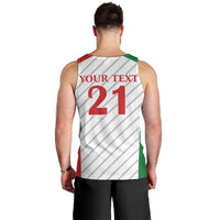 Belarus Football Custom Men Tank Top Rushnyk Pattern